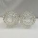 Duo tulip globes in pressed glass dimension: diameter - 4.5cm- width -12cm- height -5cm-