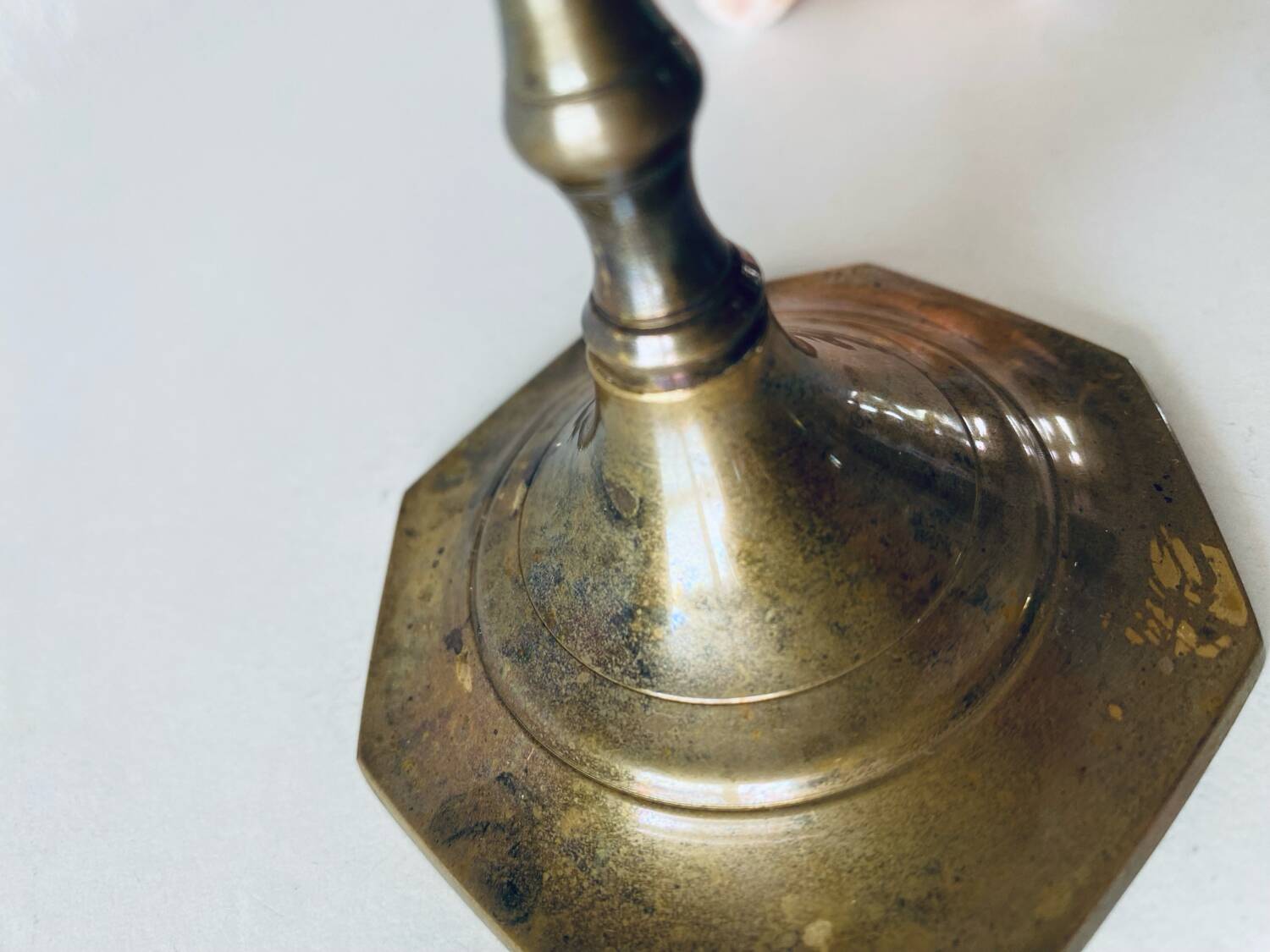 Brass candle holder