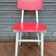 Lot de 4 chaise et une table vintage , années 70
