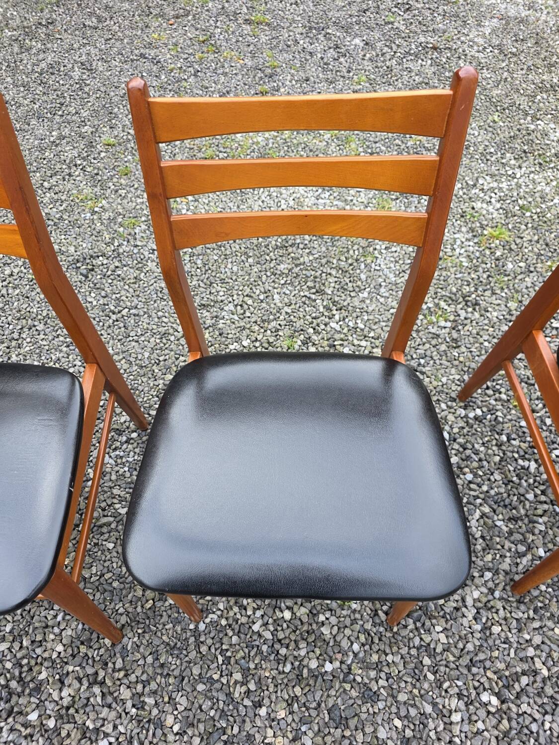 4 Scandinavian chairs from the 1960s