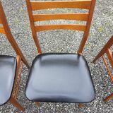 4 Scandinavian chairs from the 1960s