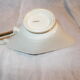 Salins sauce boat, lotus model.