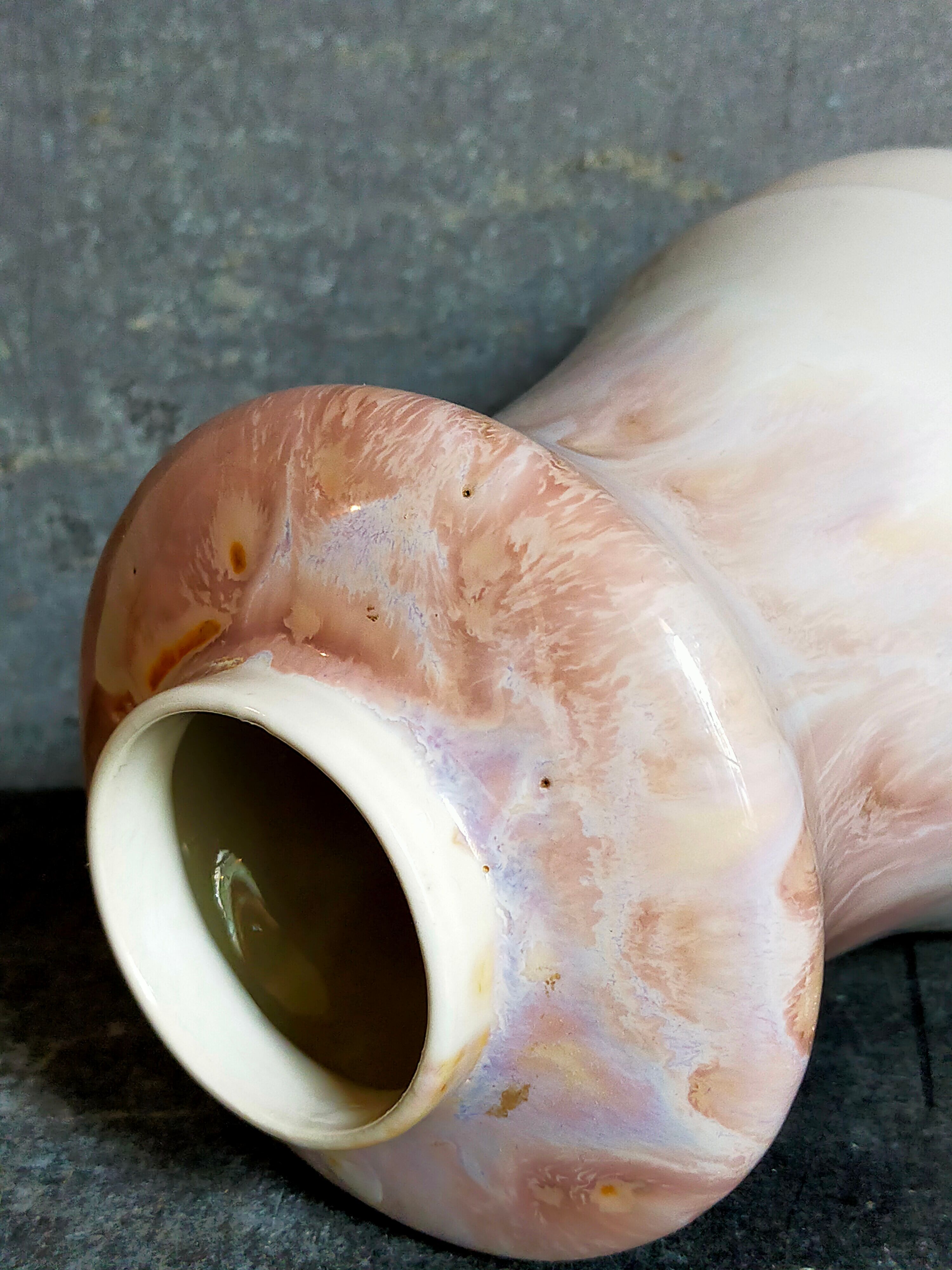 Ceramic vase of St-Uze manufacture Rodaceram 60s