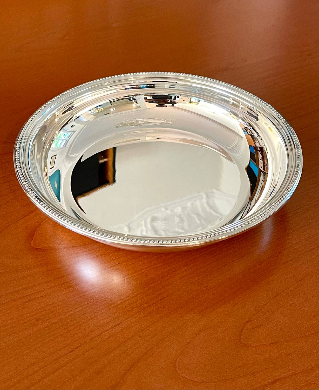 Christofle pearl model, dish, new condition