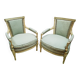 Paire de fauteuils Louis xvI enfant