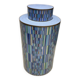 Sculptural decorative pot – Fabienne Jouvin, Paris – Cloisonné