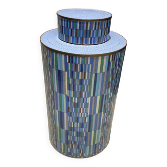 Sculptural decorative pot – Fabienne Jouvin, Paris – Cloisonné