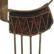 Brutalist sculpture of a cat in copper and brass by JARC, 1950s.