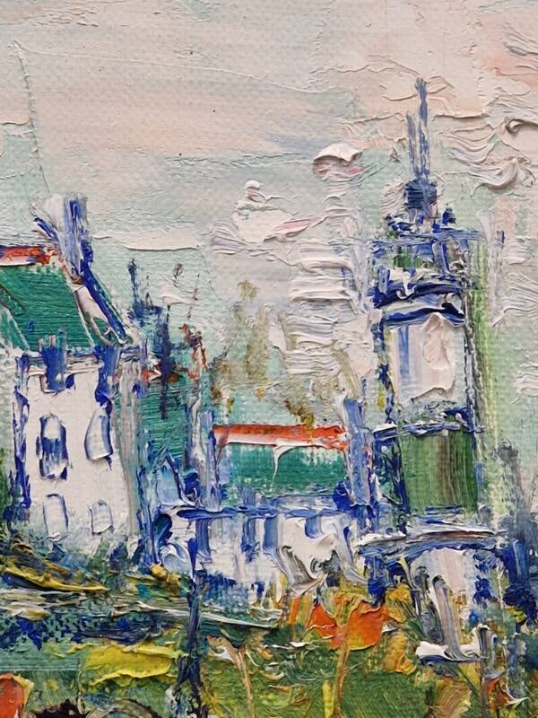 Yolande Ardissone (1927-2024) - Oil on canvas - Doëlan Lighthouse, Brittany