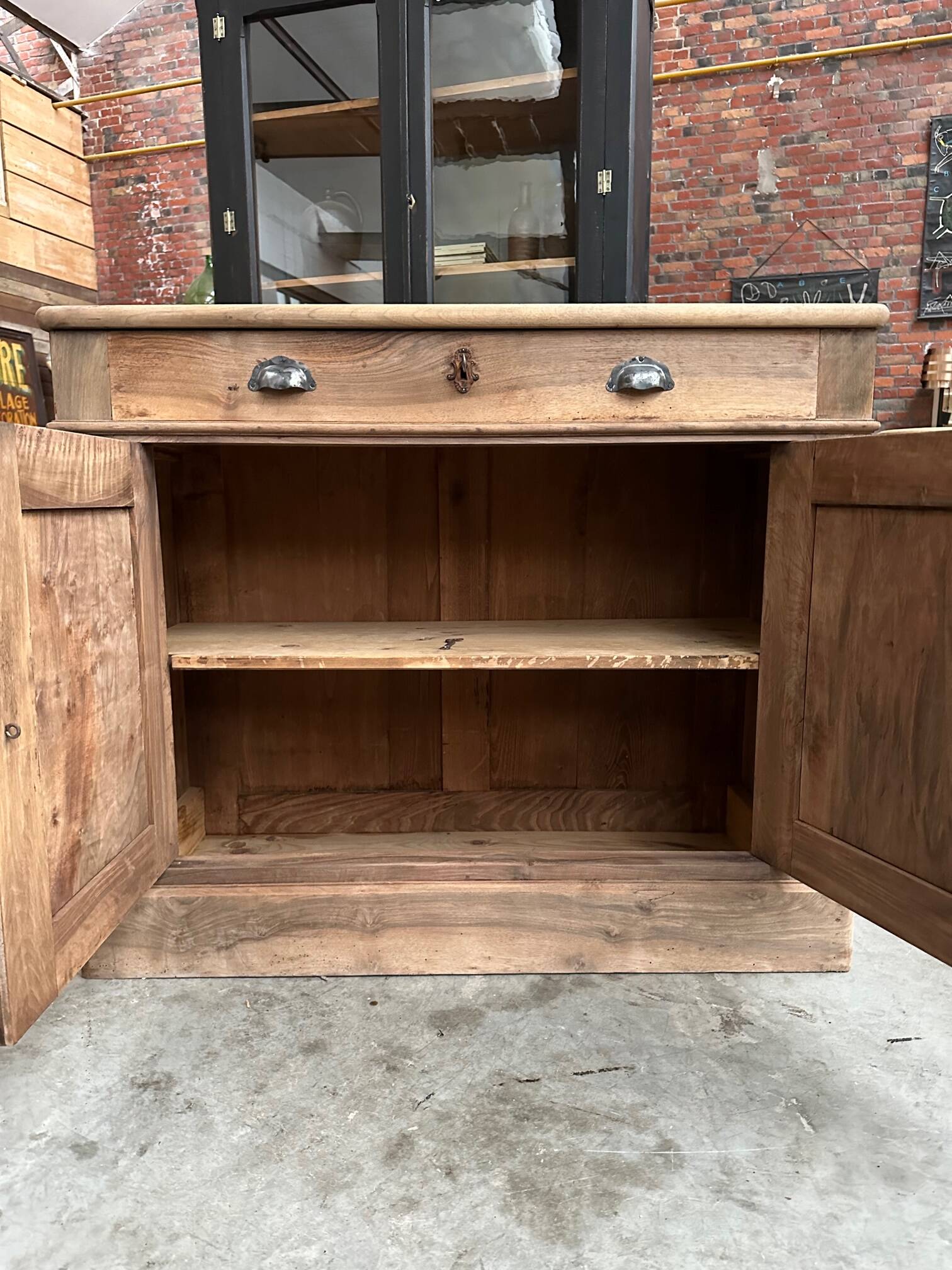Walnut sideboard Late 19th century