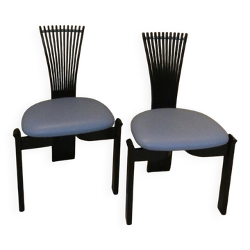 Totem Chairs by Torstein Nilsen for Westnofa, Norway, 1980s, set of 2
