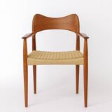Rare Danish Teak Armchair by Arne Hovmand-Olsen for Mogens Kold, 1960s