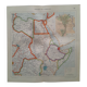 A geographical map from Atlas Quillet year 1925 map: North-East Africa Nile delta