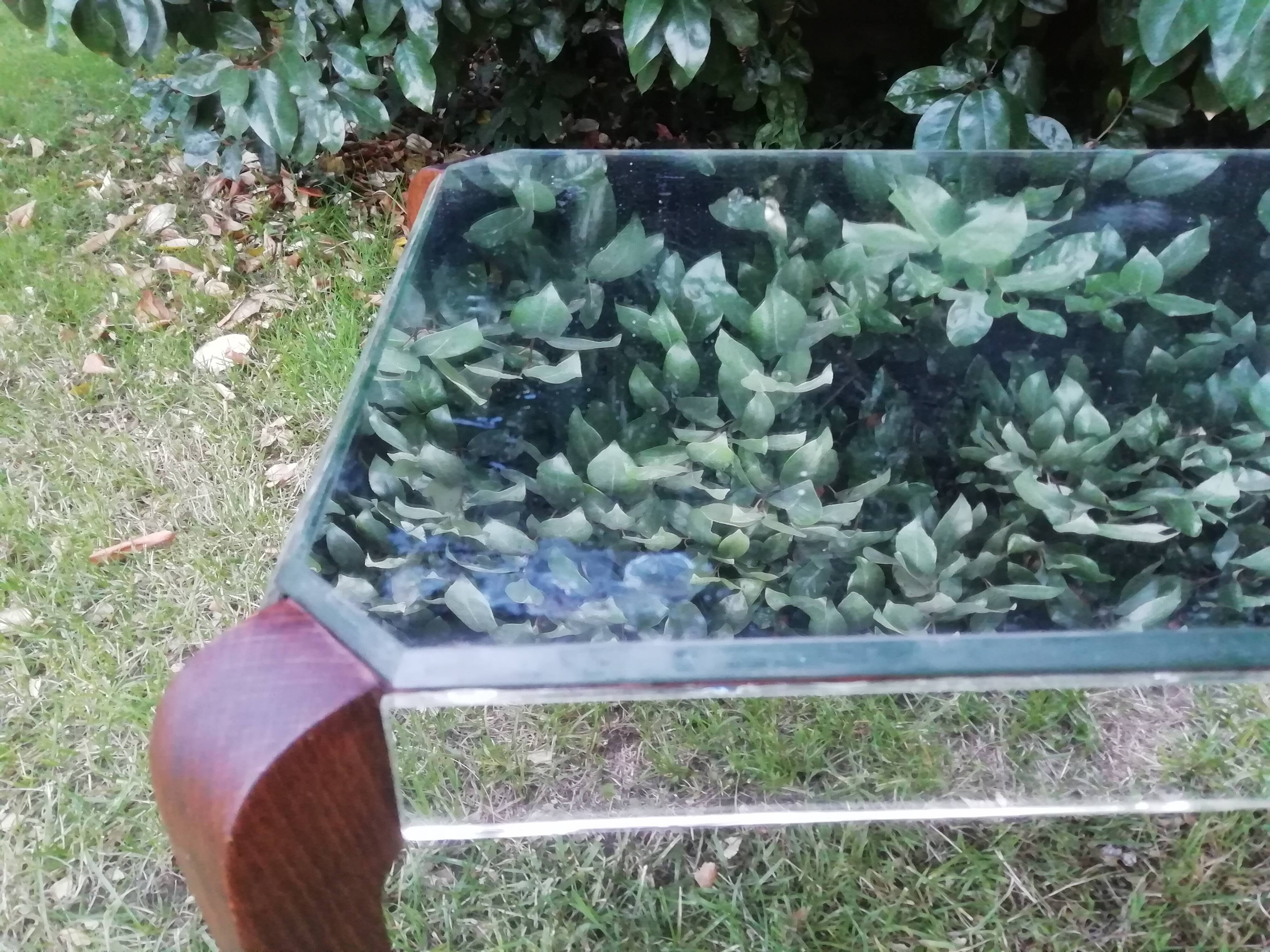 Vintage mirror coffee table 40/50 year