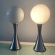 Pair of Space Age lamps