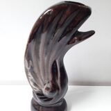 Vase cygne soliflore vintage