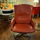 Pair of Lounge Chairs + Malung Leather Ottoman from the 90's