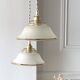 Art Deco granite pendant light