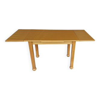 Vintage light oak dining table 1950/1960.