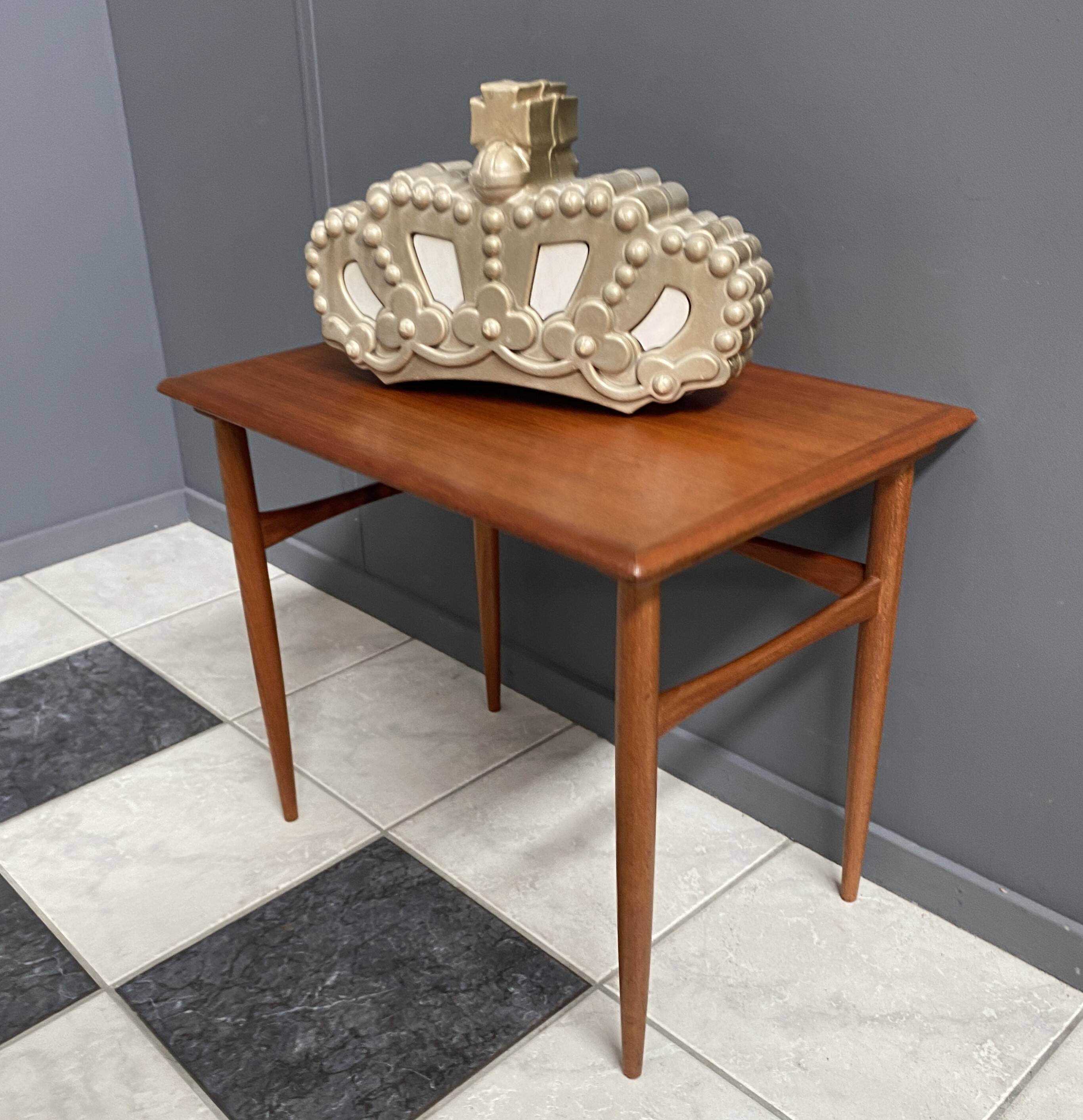 Teak side table by Kai Kristiansen Denmark 1960s