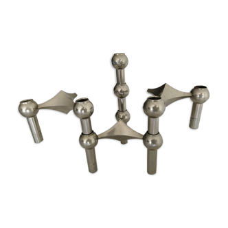 Flexible Scandinavian steel bougeoir