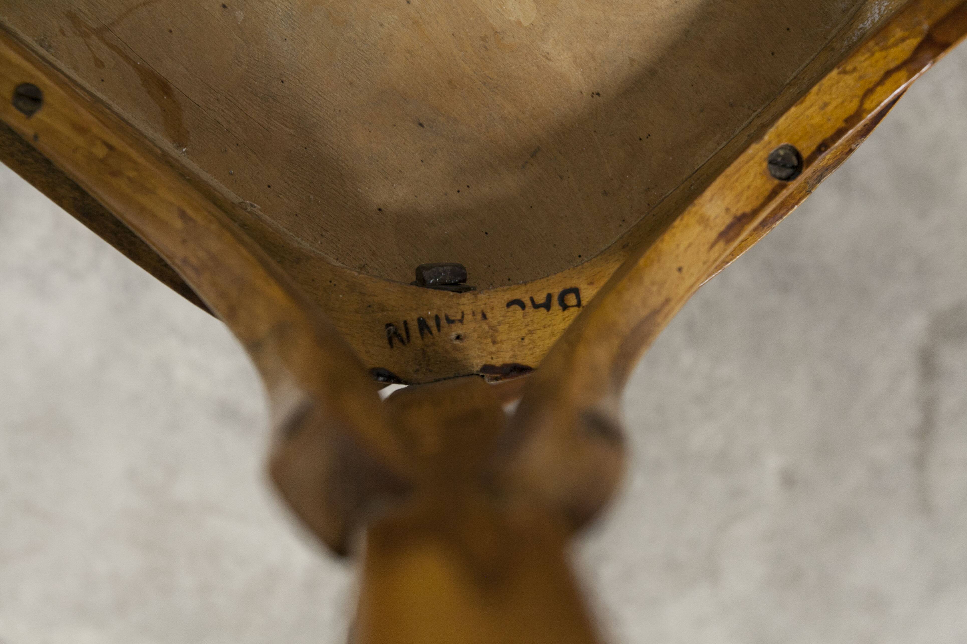 Pair of Baumann model 55 chairs from 1950