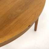 Scandinavian walnut dining table, Sweden, 1960s
