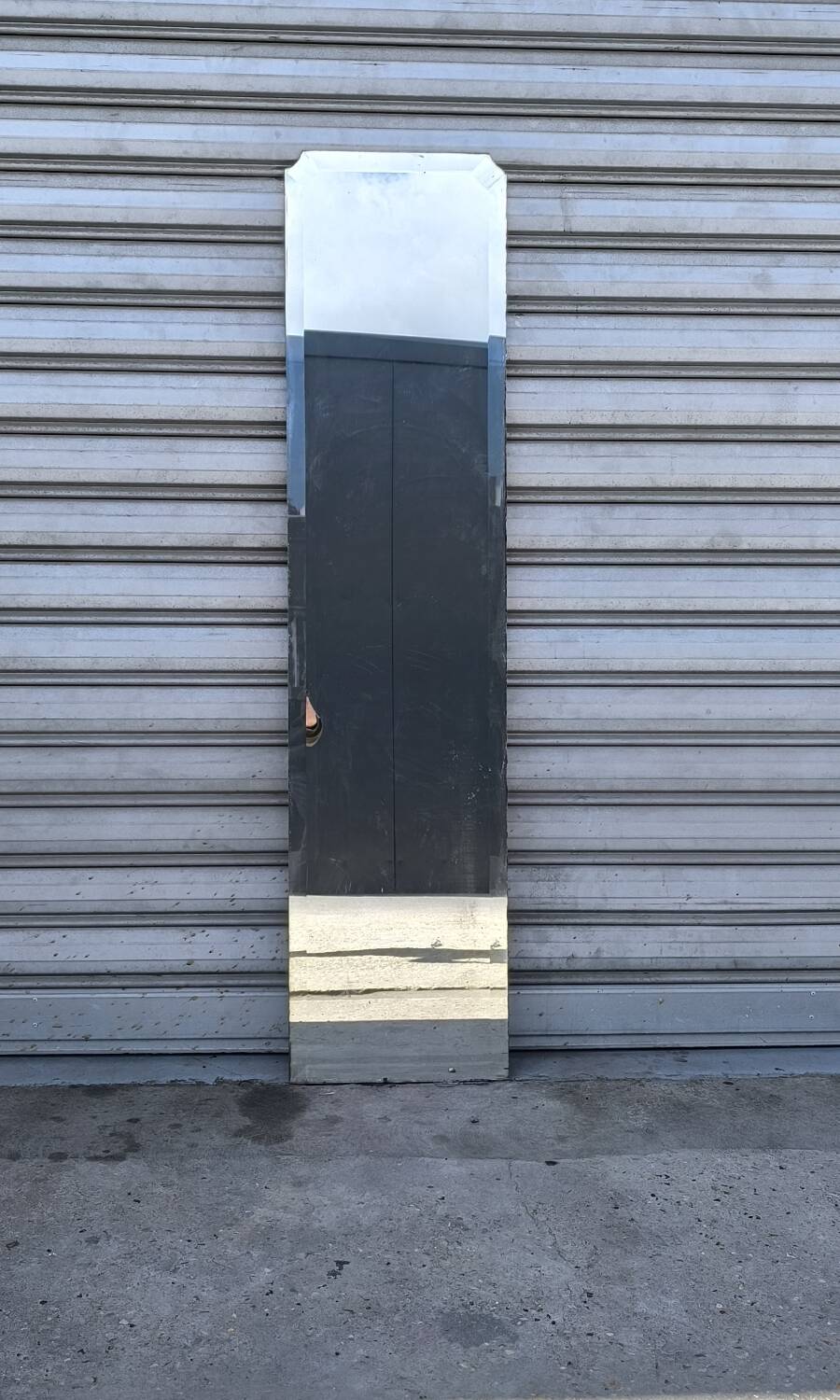 Miroir biseauté art déco 170 x 42