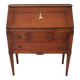 Sloping secretary, Louis XVI style donkey back desk, very good 20th century copy