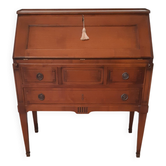 Secrétaire de pente ,bureau dos d'âne style Louis XVI ,très bonne copie XXè