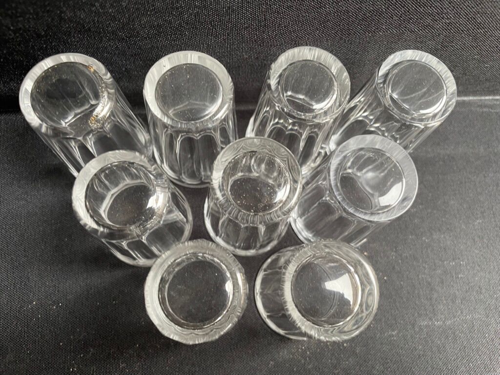 9 Baccarat service Chicago shot glasses size n° 6410