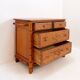 Faux Bamboo Dark Pine Chest of Drawers - 20th century