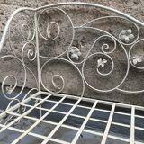 Vintage wrought iron daybed