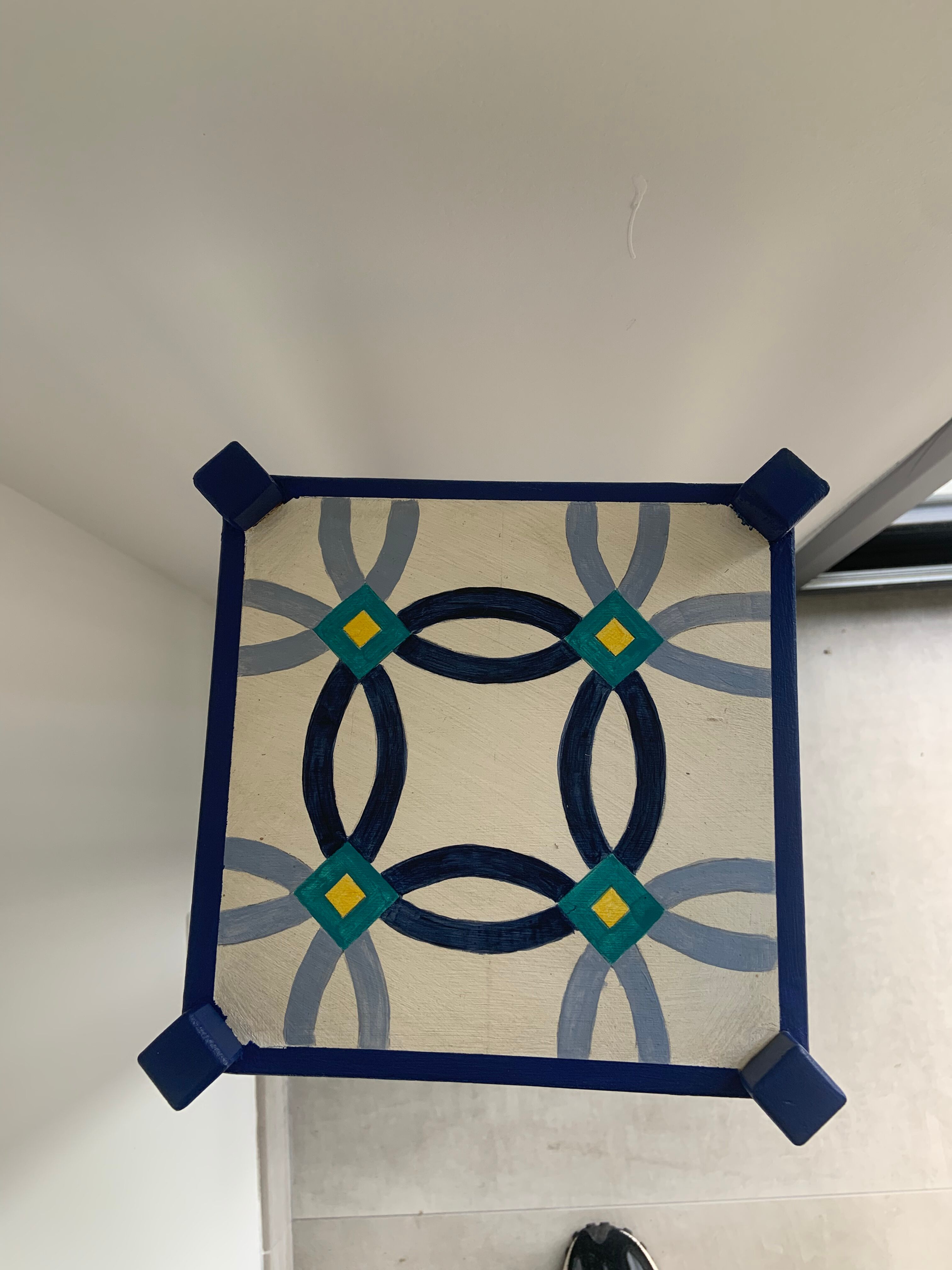 Painted art deco harness