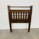 Porte revue scandinave pliant bois années 60