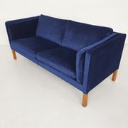 Canapé  2,5 places de Borge et Peter Mogensen pour Fredericia, modèle 2335, Danemark 1975