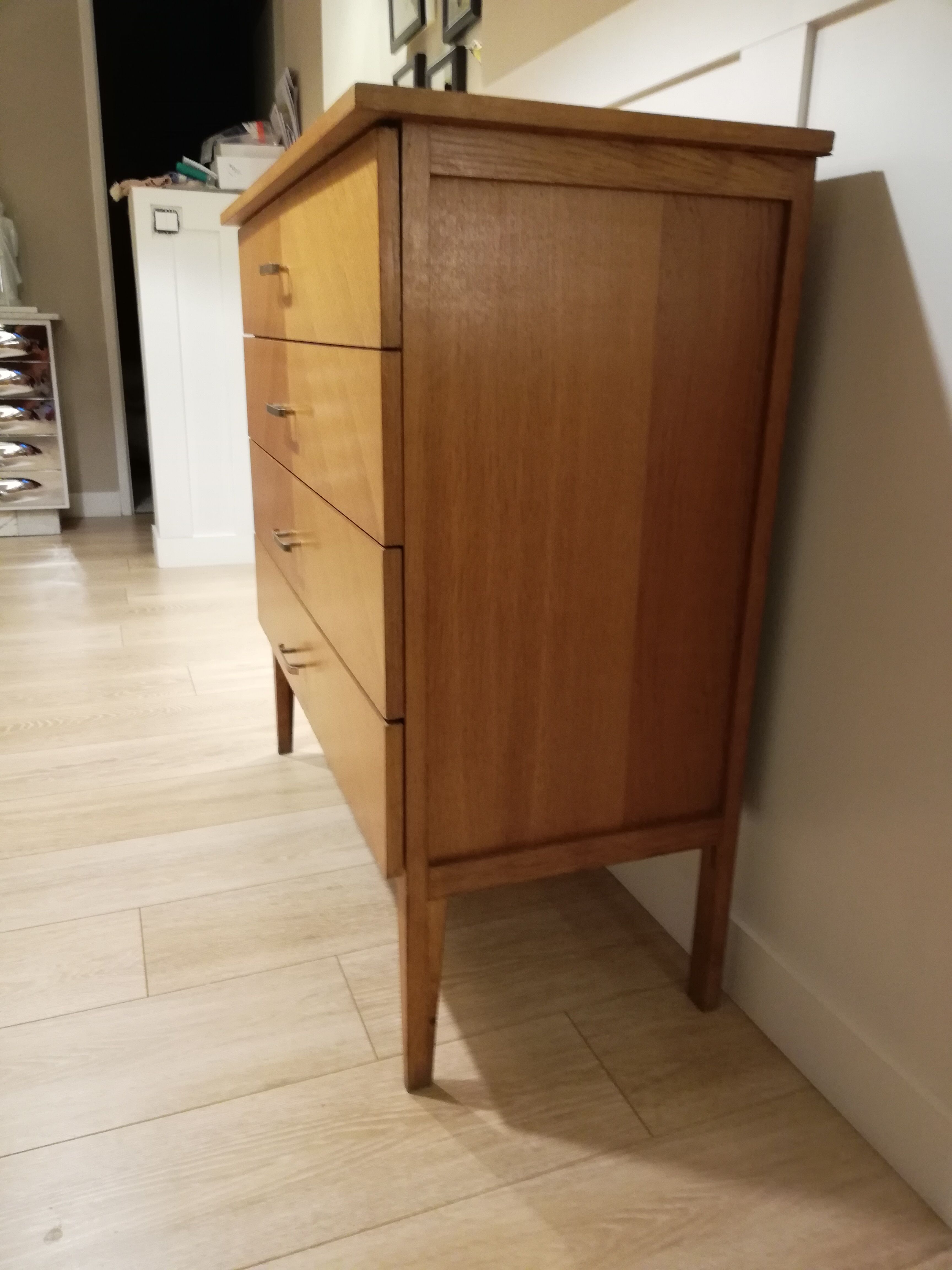 Chest of drawers 4 vintage drawers