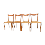 A set of four chairs, 1960s