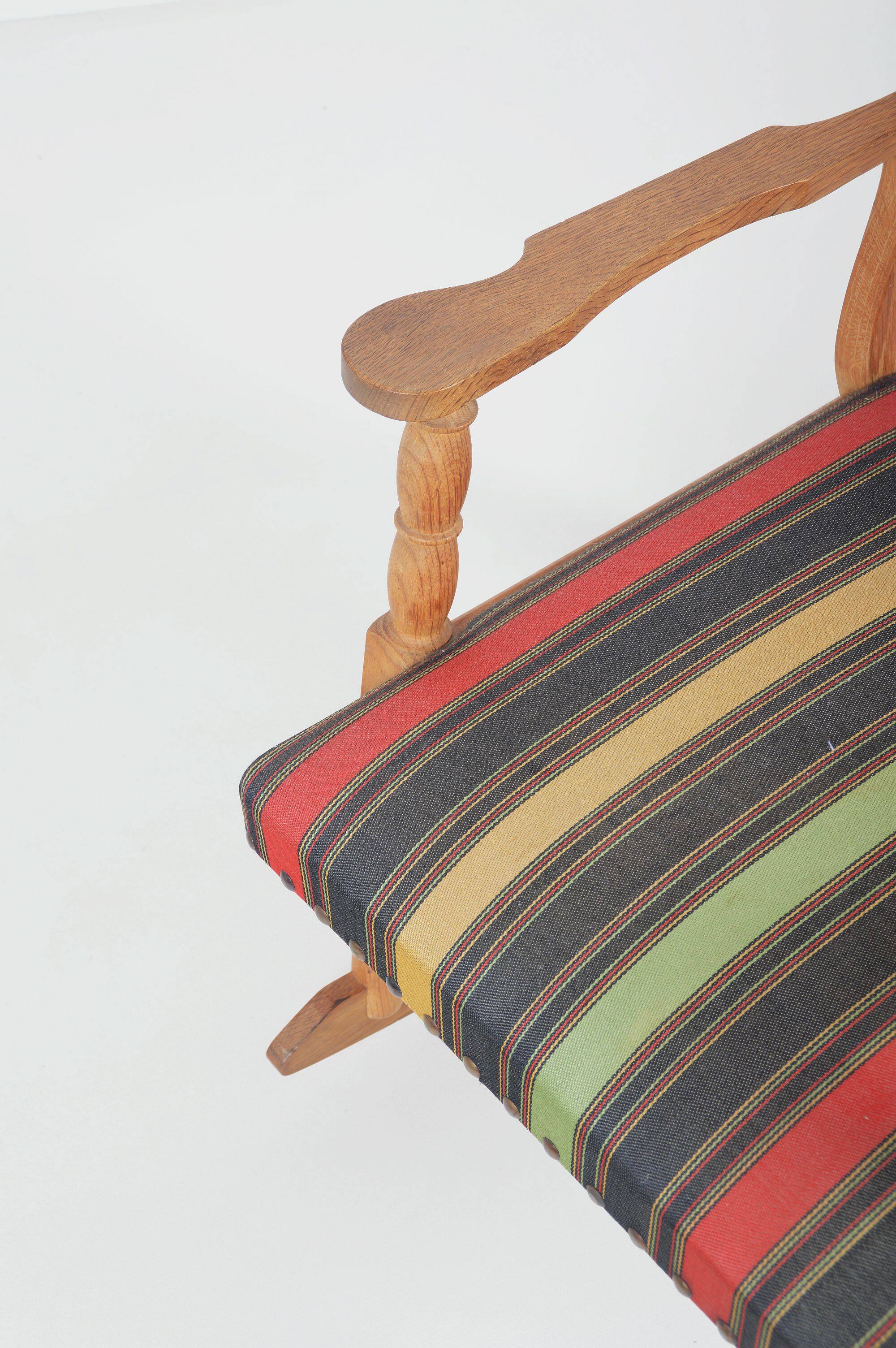 Danish rocking chair by Henning Kjærnulff for EG Kvalitetsmobel, 1960s