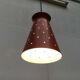 Mid-century perforated metal pendant lamp, 1960s, set of 3