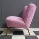 Pink cocktail chair 1960s