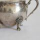 Old silver metal sugar bowl Viners