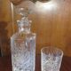 12 Crystal whisky glasses
