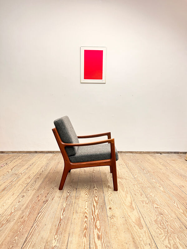 Fauteuil par Ole Wanscher pour France & Son, 1950