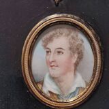 Portrait miniature : Lord Byron