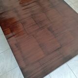 Table Basse Axel Vervoordt Bois E Bambou Laque Belgique 1980