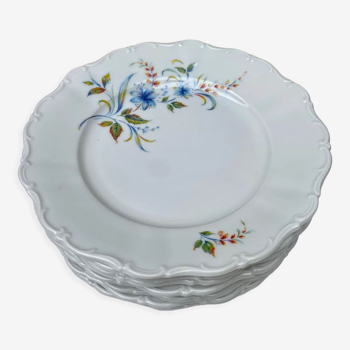 Lot de 7 assiettes porcelaine Seltmann Weiden Bavaria