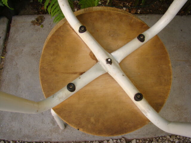 Pair of industrial stools