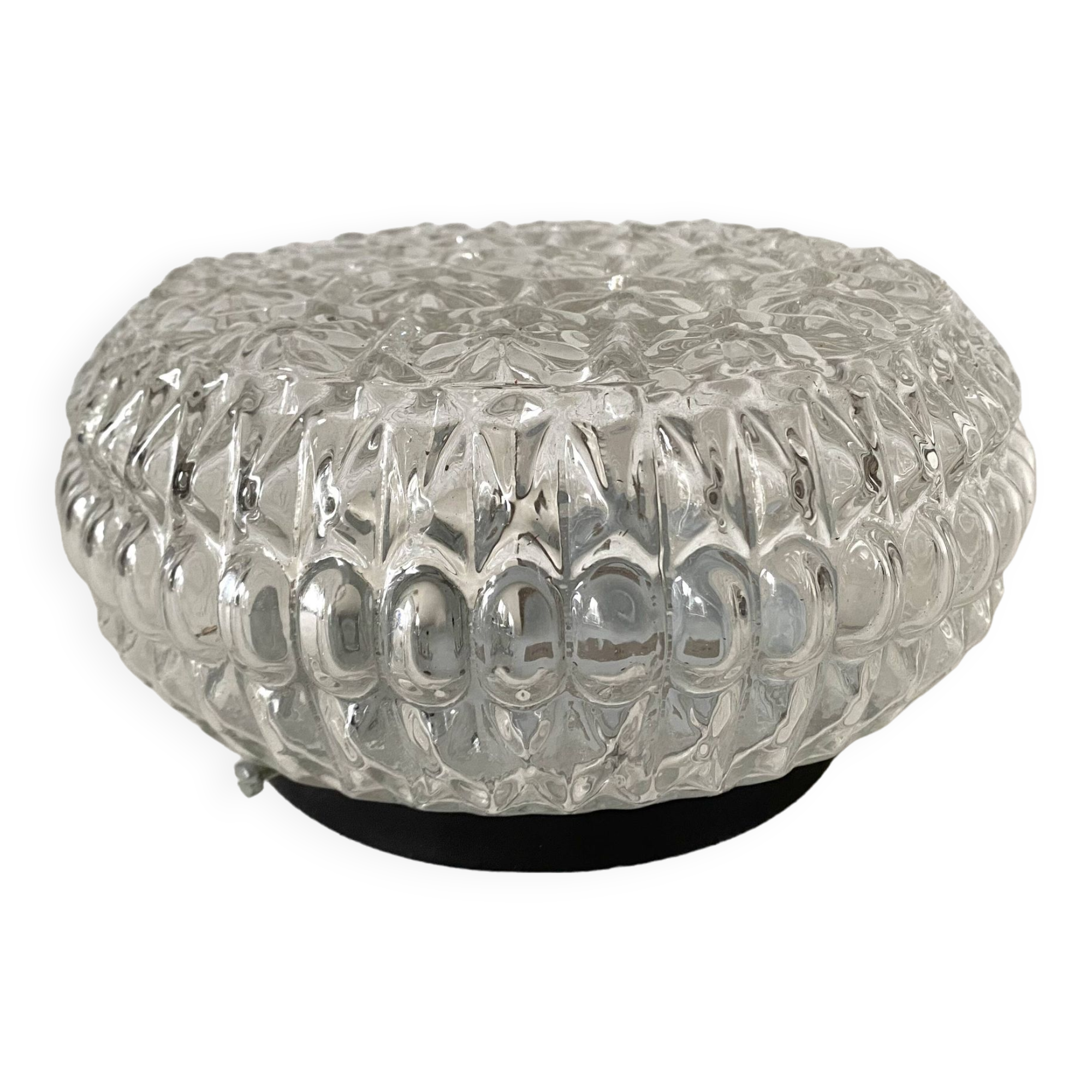 Vintage glass ceiling light