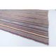 Tapis kilim turc vintage en laine et coton violet noué à la main